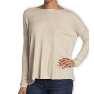 Bordeaux Beige Knit Top